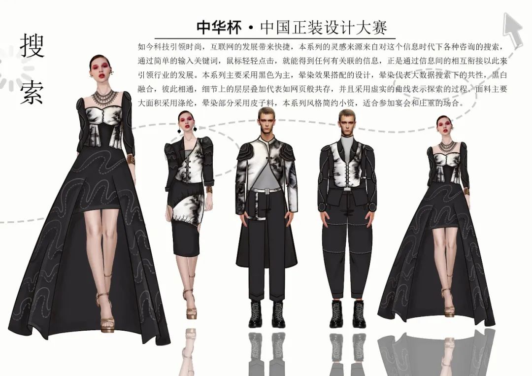 2023中华杯·太酷大学生毕业季服装设计大赛入围名单及作品揭晓 第 37 张